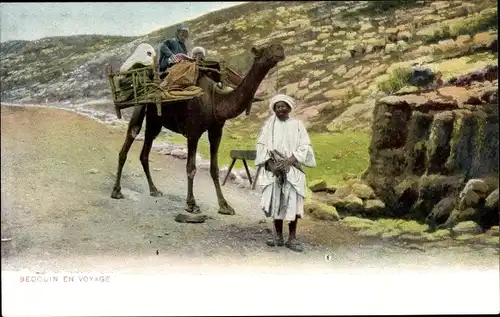 Ak Ägypten, Bedouin en Voyage