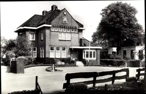 Ak Nieuwolda Groningen, Gemeindehaus