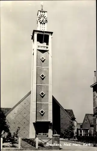 Ak Breskens Sluis Zeeland Niederlande, Ned. Herv. Kerk