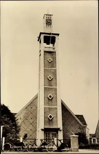 Ak Breskens Sluis Zeeland Niederlande, Ned. Herv. Kerk