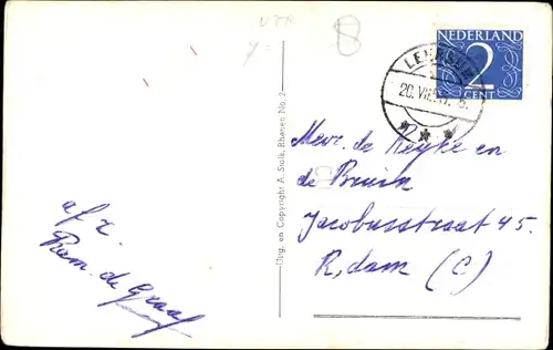 Ak Rhenen Utrecht, Grebbe-Panorama