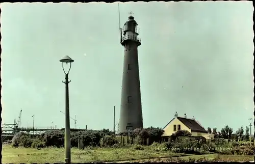 Ak Hoek van Holland Rotterdam Südholland Niederlande, Vuurtoren