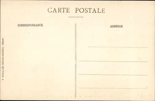 Ak Chasse a courre a la Foret de Cerisy, Apres l'Hallali