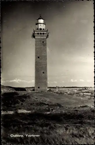 Ak Ouddorp Südholland, Vuurtoren