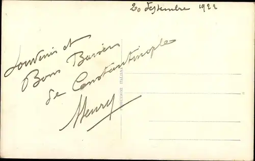 Ak Konstantinopel Istanbul Türkei, Eaux douces d'Asie, Basphores