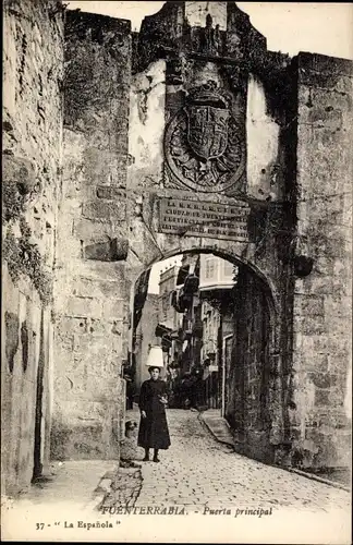 Ak Hondarribia Fuenterrabia Baskenland, Puerta principal