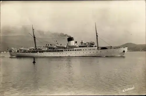 Ak Paquebot Ile de Beauté, Cie. Fraissinet