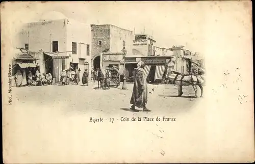 Ak Bizerte Tunesien, Coin de la Place de France