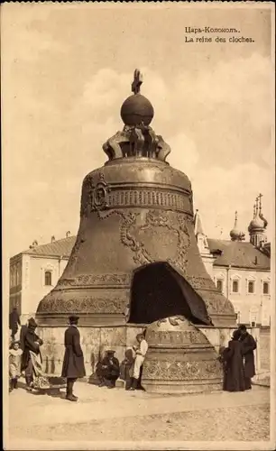 Ak Moskau Russland, Kreml, Königin der Glocken