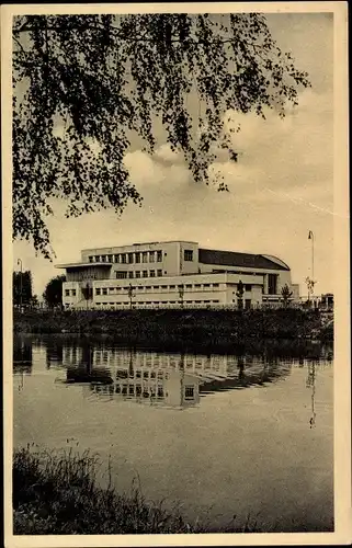 Ak Hradec Králové Königgrätz Stadt, Lazne