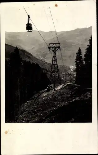 Foto Ak Zell am See in Salzburg, Seilbahn