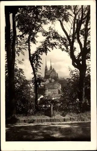 Ak Brno Brünn Südmähren, Domkirche