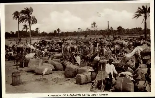 Ak Aden Jemen, Portion of a Caravan Lehej