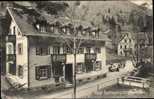 Ak Ottenhöfen im Schwarzwald, Hotel Edelfrauengrab