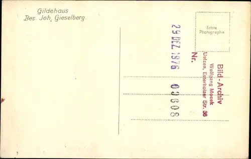 Ak Uelzen in Niedersachsen, Gildehaus