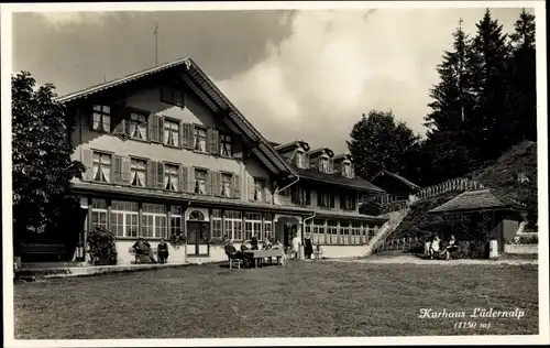 Ak Sumiswald Kanton Bern Schweiz, Kurhaus Lüderenalp