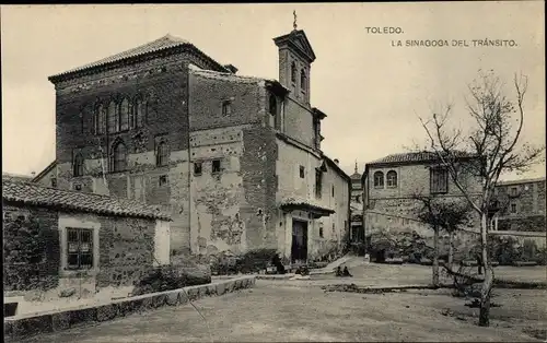 Ak Toledo Kastilien La Mancha Spanien, La Sinagoga del Tránsito