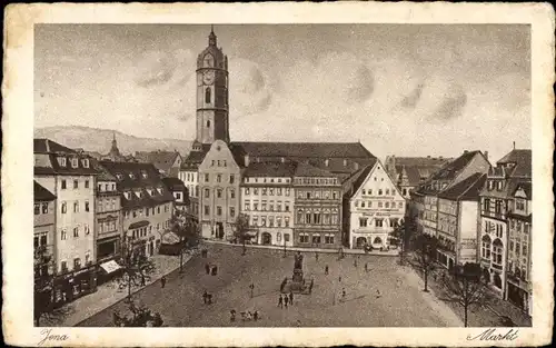 Ak Jena in Thüringen, Markt