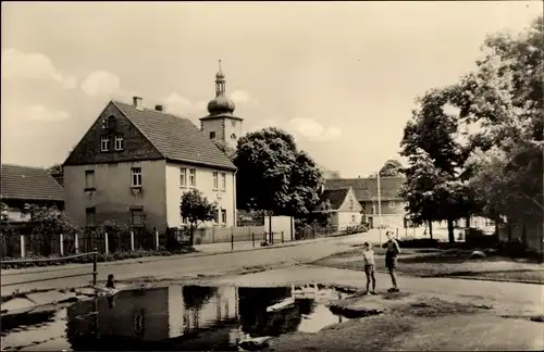 Ak Nemsdorf Sachsen Anhalt, Hauptstraße