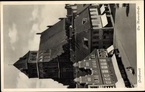 Ak Hansestadt Greifswald, Marienkirche