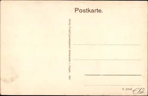 Ak Oberwiesenthal im Erzgebirge, Unterkunftshaus auf dem Fichtelberg, Wolkensteiner Zimmer