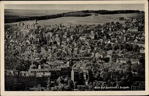 Ak Annaberg Buchholz im Erzgebirge, Panorama Buchholz