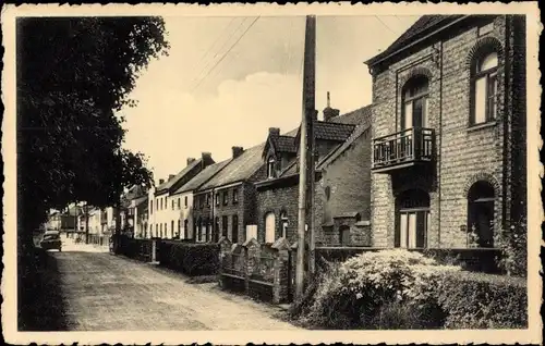 Ak Lombardsijde Lombartzyde Westflandern, Bassevillestraat