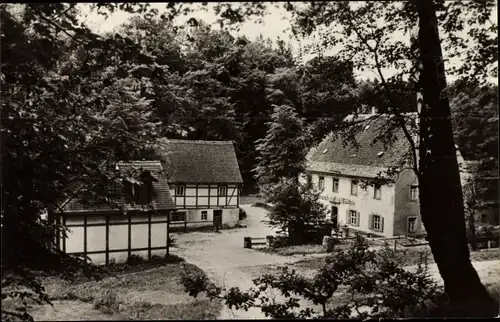 Ak Liegau Augustusbad Radeberg in Sachsen, FDGB Vertragsheim Grundmühle