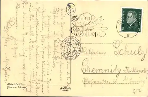 Ak Görlitz in der Lausitz, Neißepartie mit Fußgängerbrücke