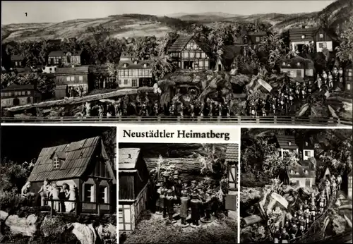 Ak Neustädtel Schneeberg im Erzgebirge, Neustädtler Heimatberg, Museum für bergmännische Volkskunst