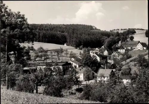 Ak Hopfgarten Zschopau im Erzgebirge Sachsen, Panorama
