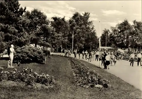 Ak Neustädtel Schneeberg im Erzgebirge, Strandbad Bergsee Filzteich