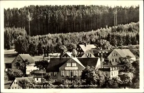 Ak Sohland an der Spree in Sachsen, Gasthof zur Oberschmiede