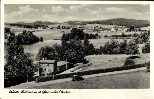 Ak Sohland an der Spree in Sachsen, Am Stausee