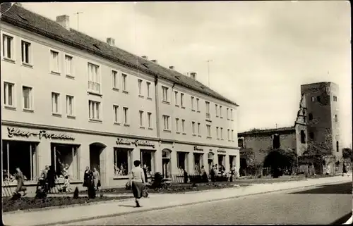 Ak Fürstenwalde an der Spree, Mühlenstraße, Geschäfte