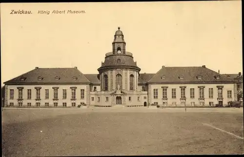 Ak Zwickau in Sachsen, König Albert Museum