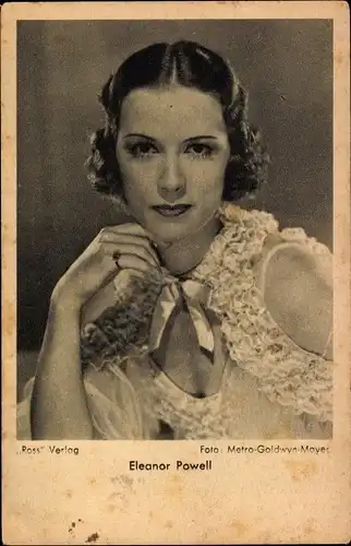 Ak Schauspielerin Eleanor Powell, Portrait