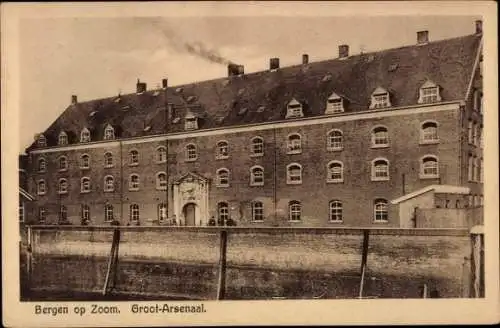 Ak Bergen op Zoom Nordbrabant Niederlande, Groot-Arsenaal