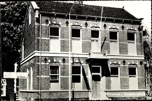 Ak Oldehove Groningen, Gemeentehuis