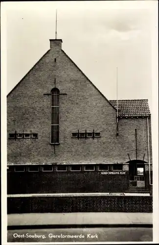 Ak Oost Souburg Zeeland Niederlande, Gereformeerde Kerk