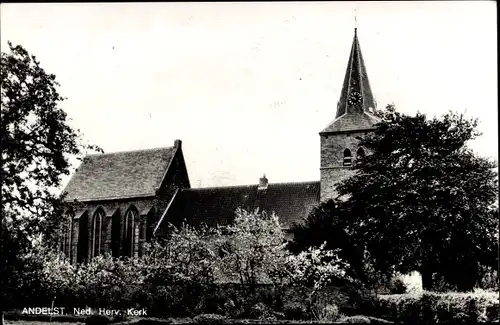 Ak Andelst Gelderland, Ned. Herv. Kerk