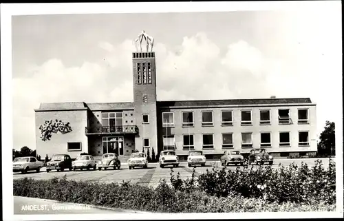 Ak Andelst Gelderland, Gemeentehuis