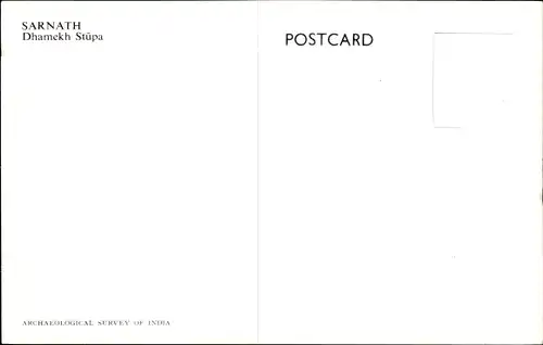Ak Sarnath Indien, Dhamekh Stupa