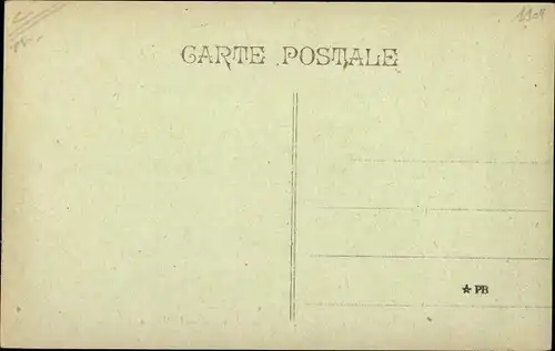 Ak Paquebot Dumbea, Messageries Maritimes, MM, Par gros temps