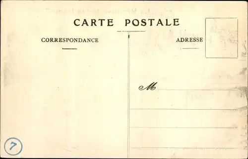 Künstler Ak Fercham, La Reponse de la Dame, Le President, Gerichtssaal, Richter