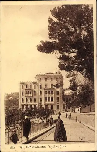 Ak Constantine Algerien, L'Hotel Cirta