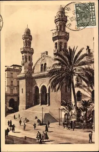 Ak Algier Alger Algerien, La Cathedrale