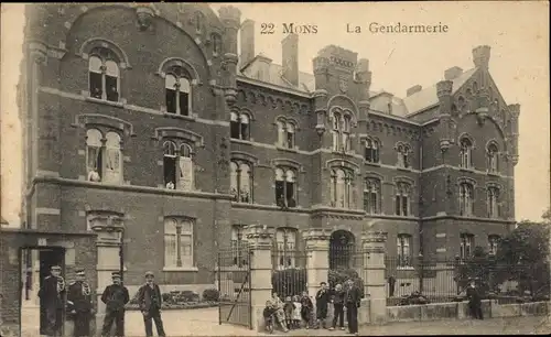 Ak Mons Wallonien Hennegau, La Gendarmerie