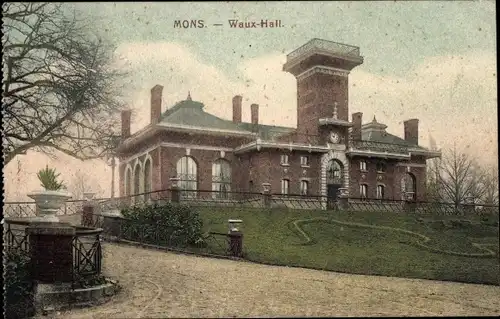Ak Mons Wallonien Hennegau, Waux Hall