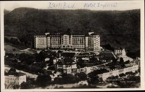 Ak Karlovy Vary Karlsbad Stadt, Hotel Imperial